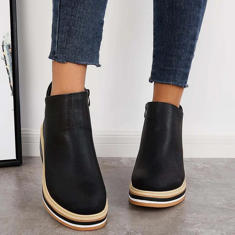 Women's Winter Boots with Non-Slip Sole | Warm Lining and Cushioned Insole, Light Build | Size 5-10.5, 4 Colors