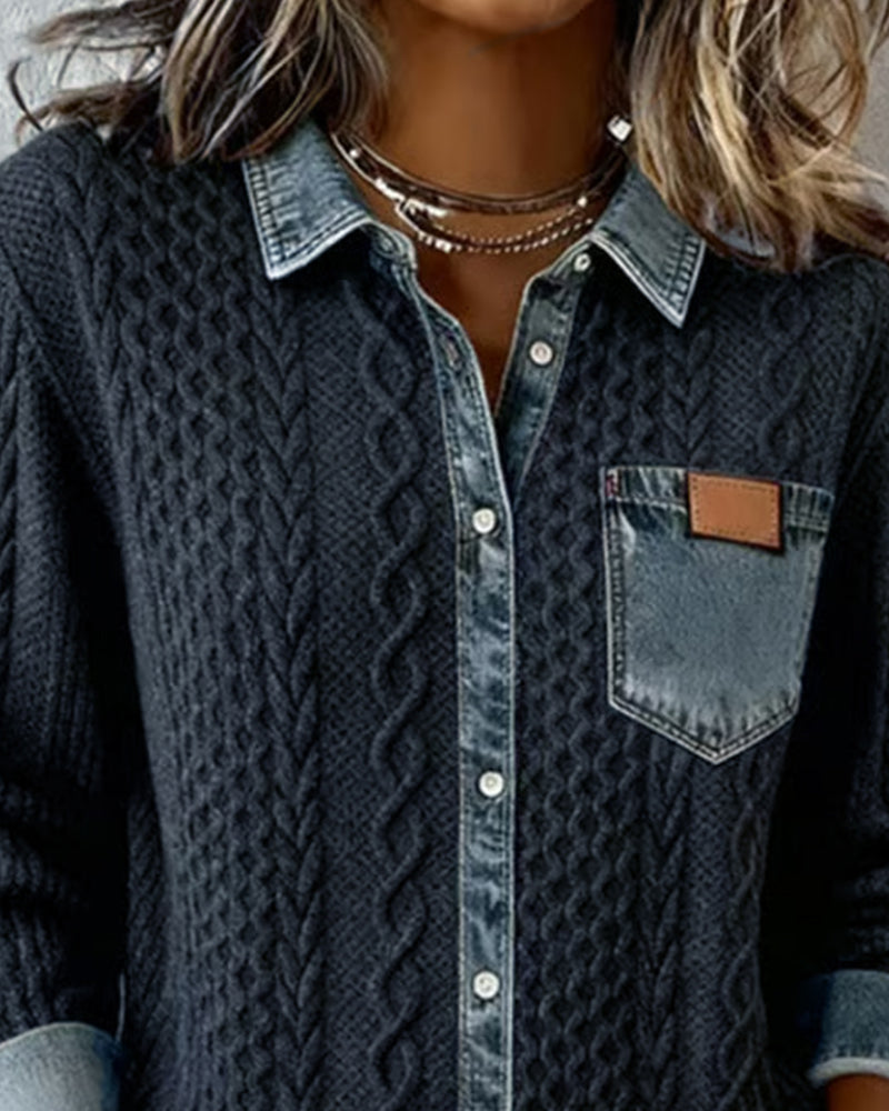 Women's Long Sleeve Shirt | Relaxed Everyday Top for Layering | Sizes S to 3XL | 4 Colors Including Khaki and Pink