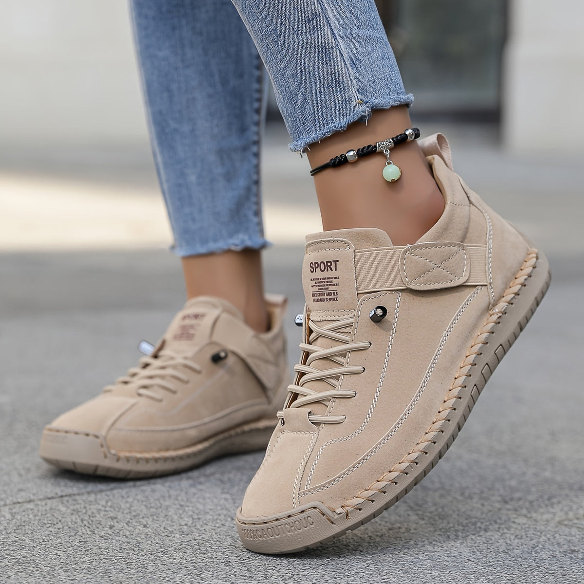 Women's Adjustable Strap Sneakers | Easy On and Off, Cushioned Sole with a Breathable Upper | Size 6-10.5, 7 Colors