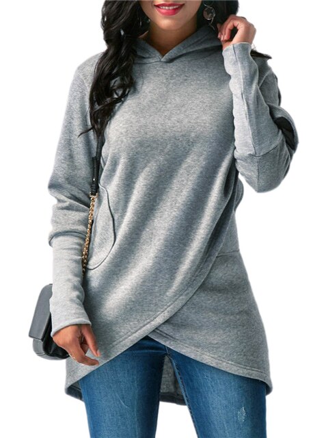 Women's Pullover Hoodie in Soft Warm Fabric | Cozy Hooded Sweatshirt for Cool Days and Everyday Wear | Size S-3XL