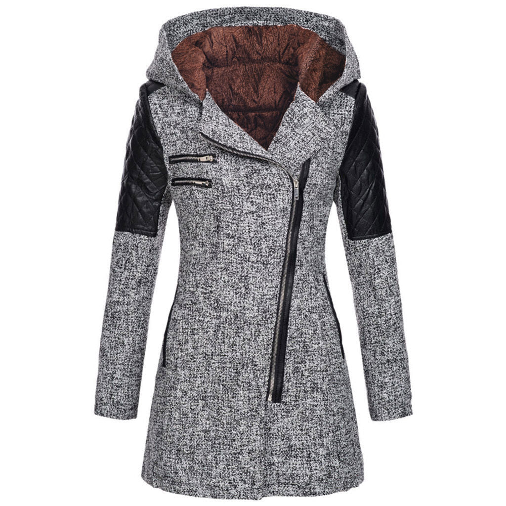 Women's Down Jacket | For Winter | Size S-5XL | Light Grey, Black, Dark Grey, Dark Blue, Deep Red