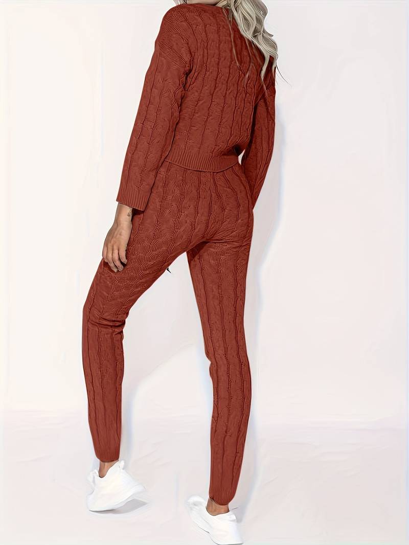 Women's Matching Lounge Set for Relaxing at Home | Casual Loungewear Suit for Everyday Comfort | Size S-3XL