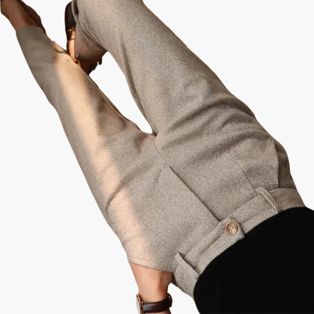 Women's Tailored Trousers | Clean Tailored Cut, Minimalist Finish, Office to Evening | Sizes XS-2XL | 3 Colors
