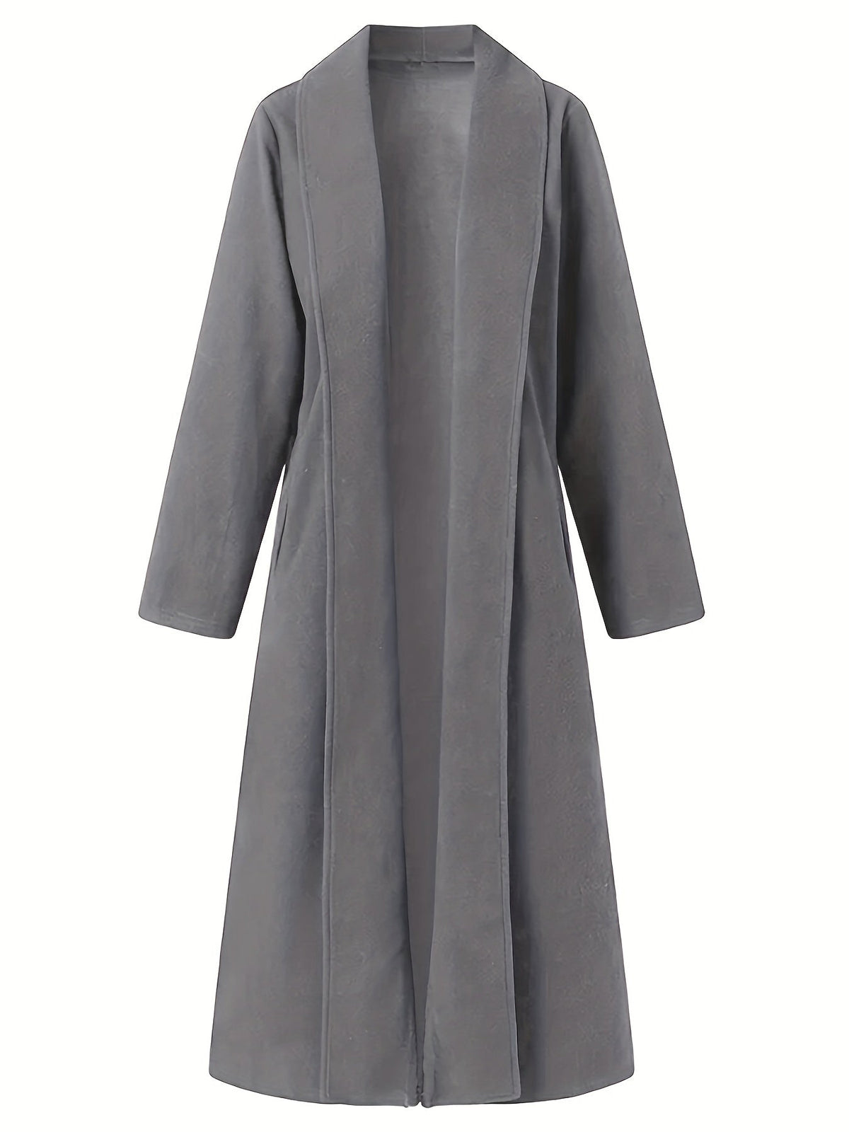 Long Womens Coat with Knit and Longline Cut | For Winter | Size 2XL-XL