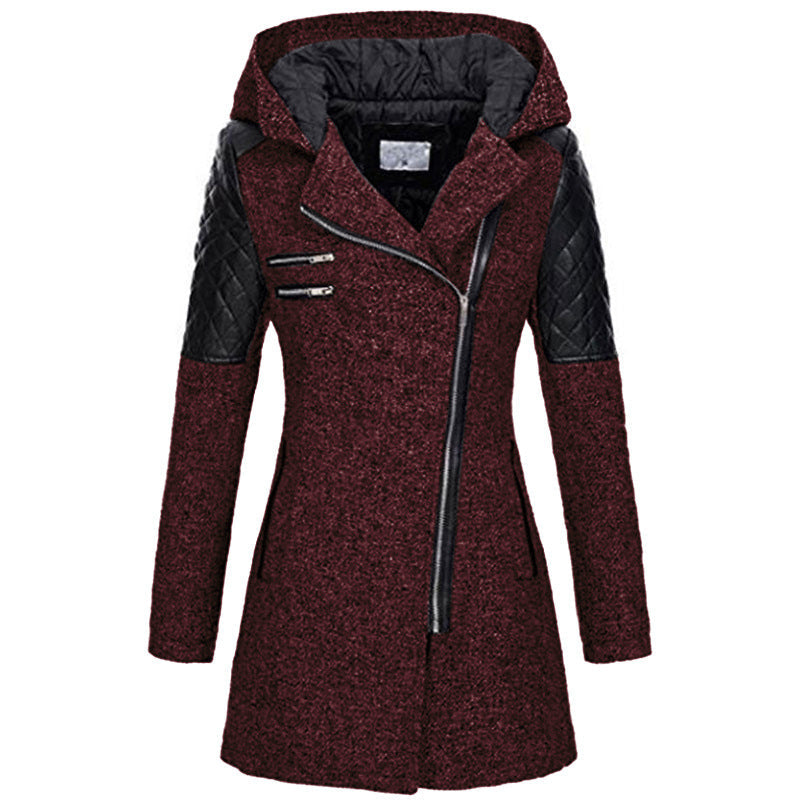 Women's Down Jacket | For Winter | Size S-5XL | Light Grey, Black, Dark Grey, Dark Blue, Deep Red