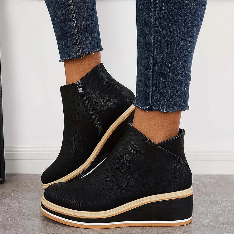 Women's Winter Boots with Non-Slip Sole | Warm Lining and Cushioned Insole, Light Build | Size 5-10.5, 4 Colors