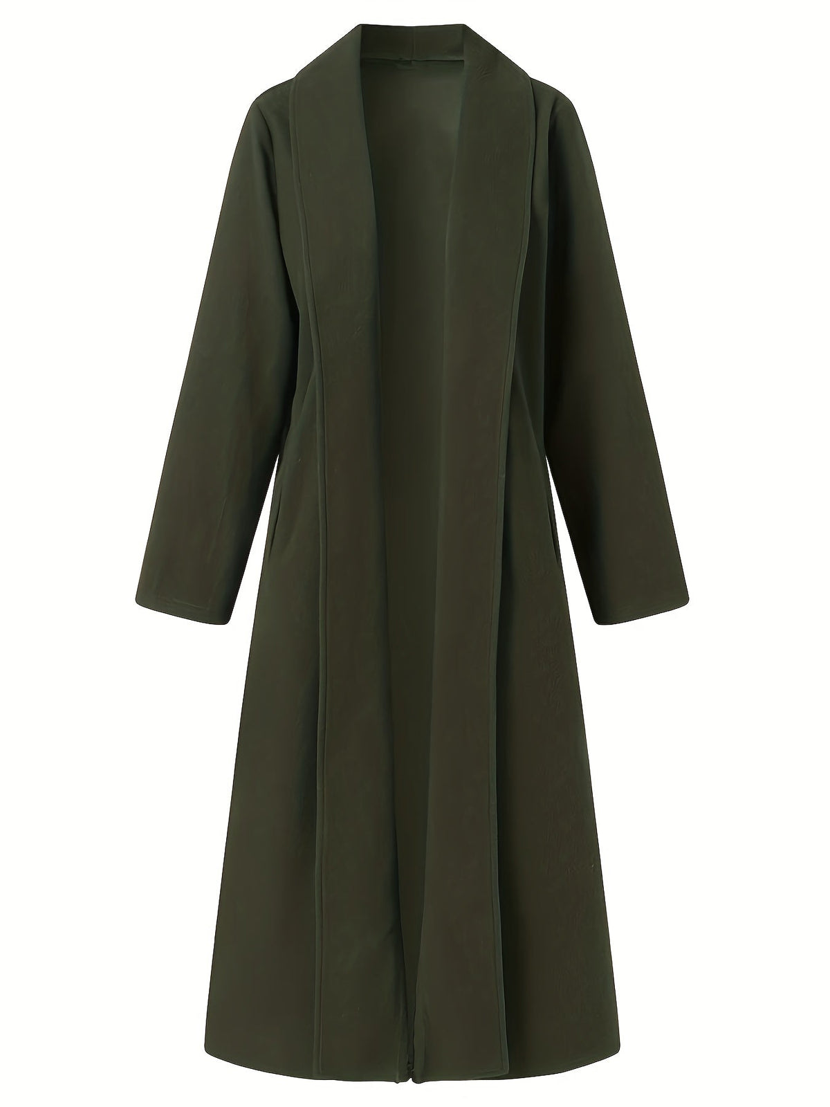 Long Womens Coat with Knit and Longline Cut | For Winter | Size 2XL-XL