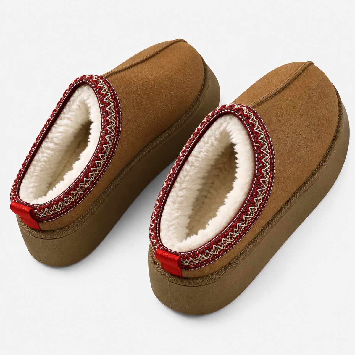 Women's Clog Slippers with a Soft Lined Interior | Closed Toe Slip On House Shoes | Platform Sole, Sizes 3-13, 4 Colors