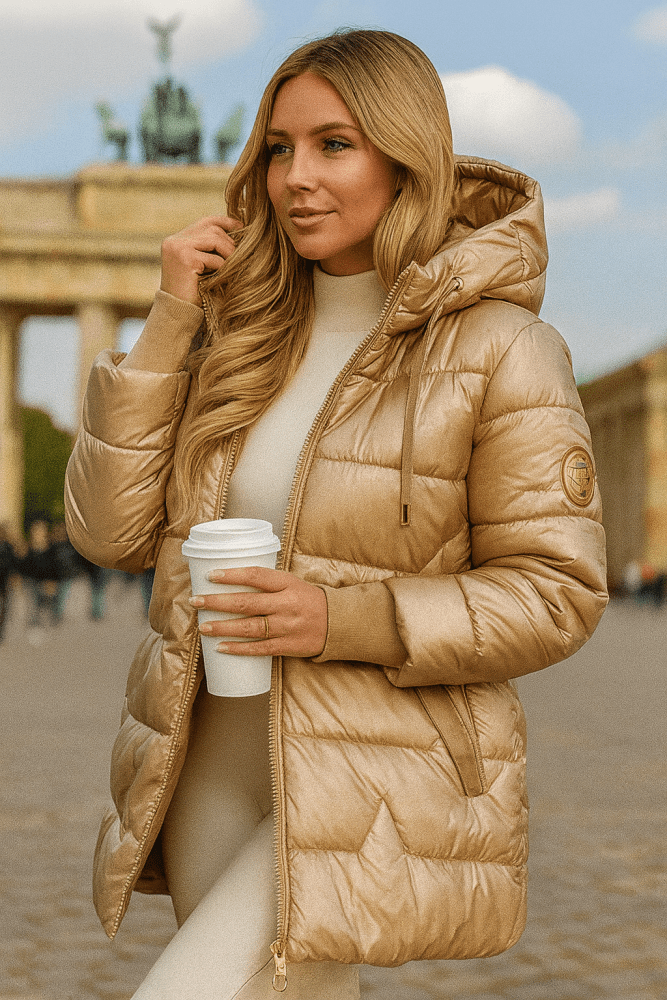 Women's Insulated Winter Coat | Tailored Silhouette, Warm Without Bulk, Long Sleeves | Sizes S-3XL | 4 Colors