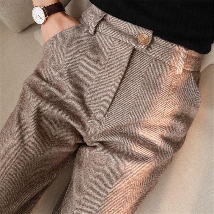 Women's Tailored Trousers | Clean Tailored Cut, Minimalist Finish, Office to Evening | Sizes XS-2XL | 3 Colors