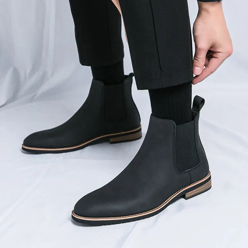 Women's Black Boots with Cushioned Footbed and Embroidery | Size 8-16 | Midnight Black, Espresso