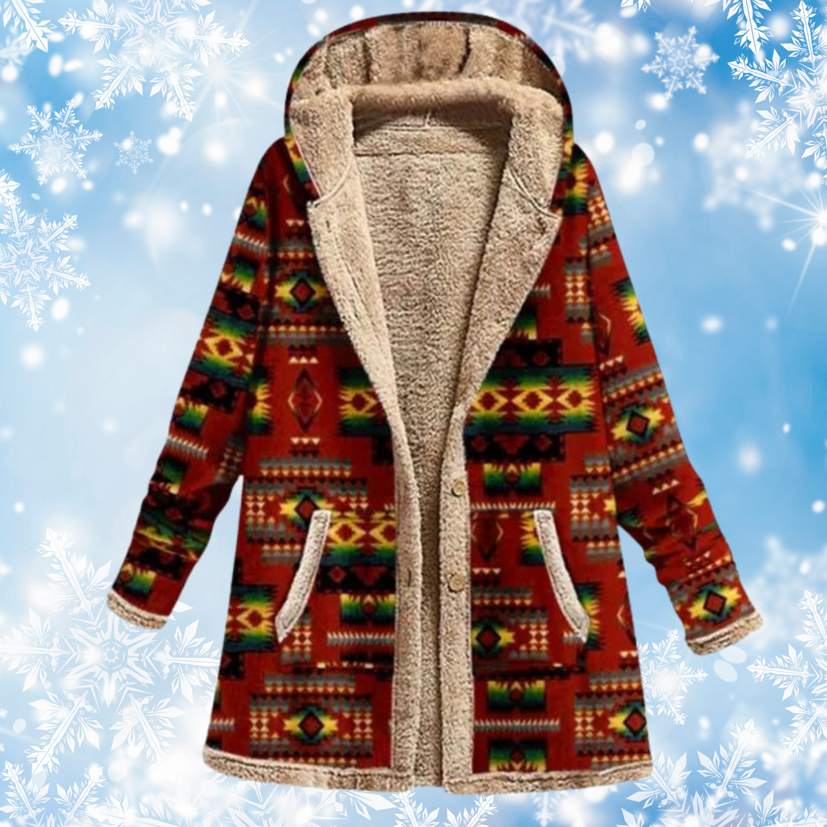 Women's Printed Hoodie with Bold Pattern | Casual Hooded Sweatshirt for Everyday Wear and Weekends | Size S-5XL