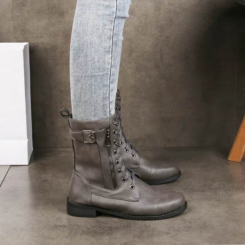 Women's Comfortable Boots with a Support Sole | Clean Classic Line and Soft Uppers for Office Days | Size 6-9, 3 Colors