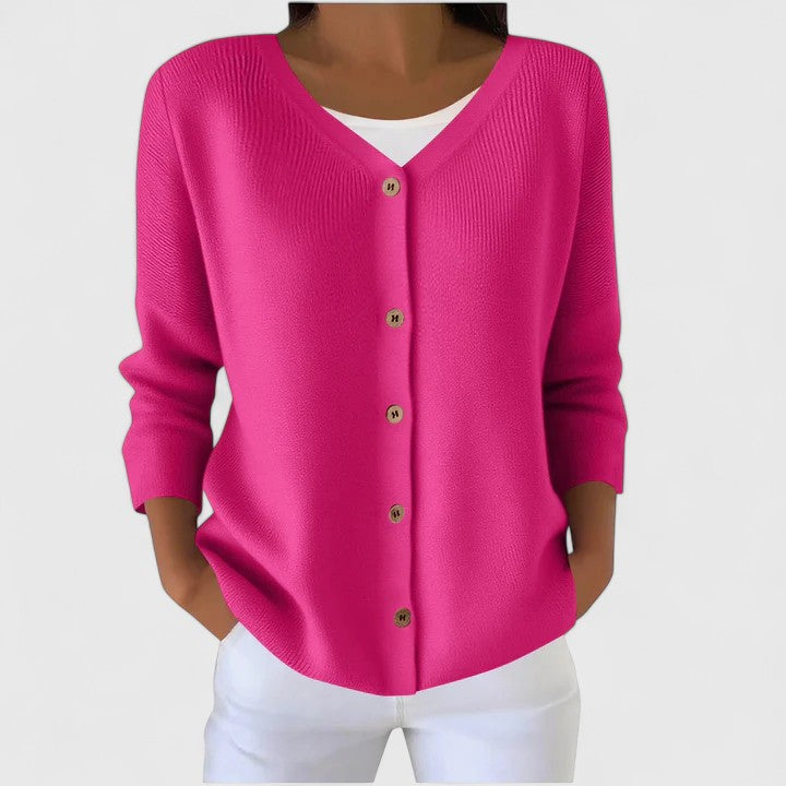 Women's Hooded Cardigan Sweater with Button Front | Relaxed Fit Long Sleeve Layer for Fall and Winter | Size S-5XL