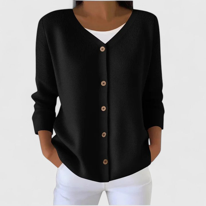 Women's Hooded Cardigan Sweater with Button Front | Relaxed Fit Long Sleeve Layer for Fall and Winter | Size S-5XL