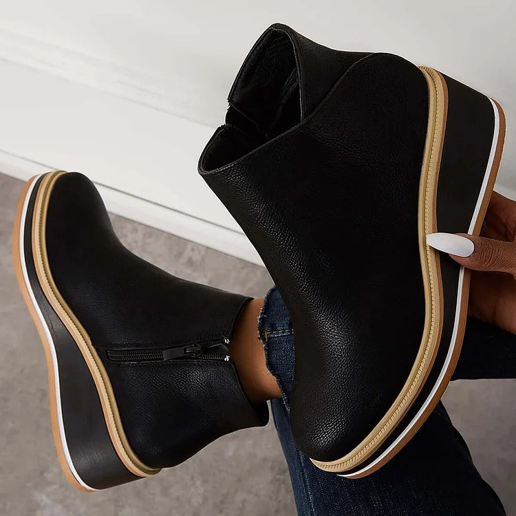 Women's Winter Boots with Non-Slip Sole | Warm Lining and Cushioned Insole, Light Build | Size 5-10.5, 4 Colors