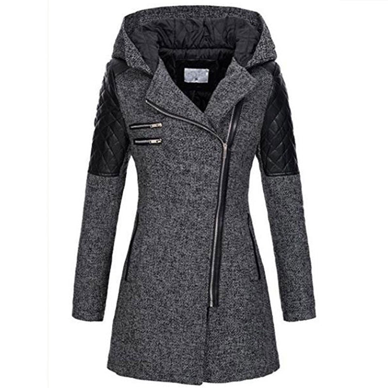 Women's Down Jacket | For Winter | Size S-5XL | Light Grey, Black, Dark Grey, Dark Blue, Deep Red