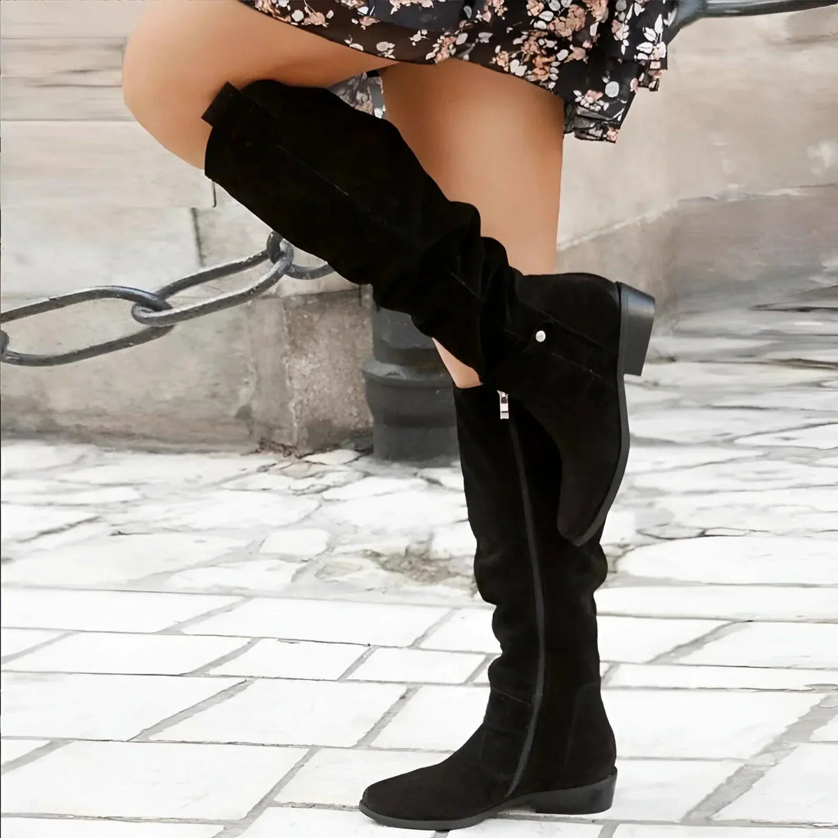 Women's Knee High Boots with a Structured Flexible Fit | Clean Line for Day and Evening Wear | Size 5-10.5, 4 Colors