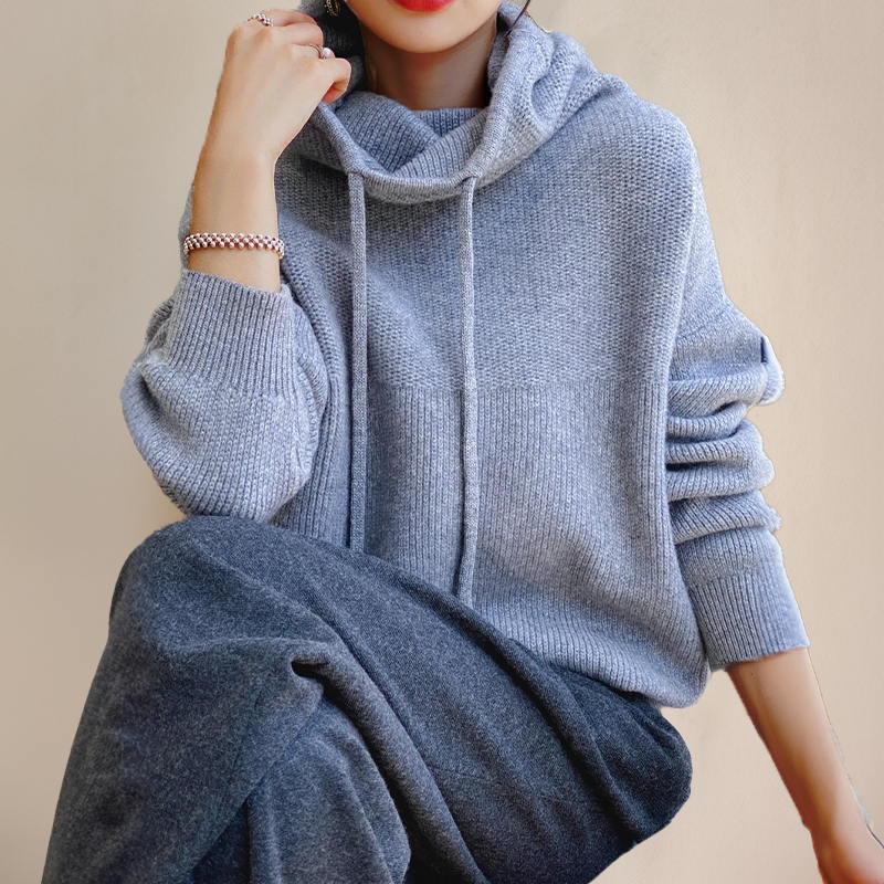 Women's Turtleneck Sweater | Size S-3XL | Green, Grey, Brown, Blue