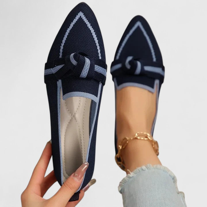 Women's Slip-On Loafers with Almond Toe and Cushioned Insole | Low Profile Everyday Shoes with Grippy Outsole | Size 6.5-11
