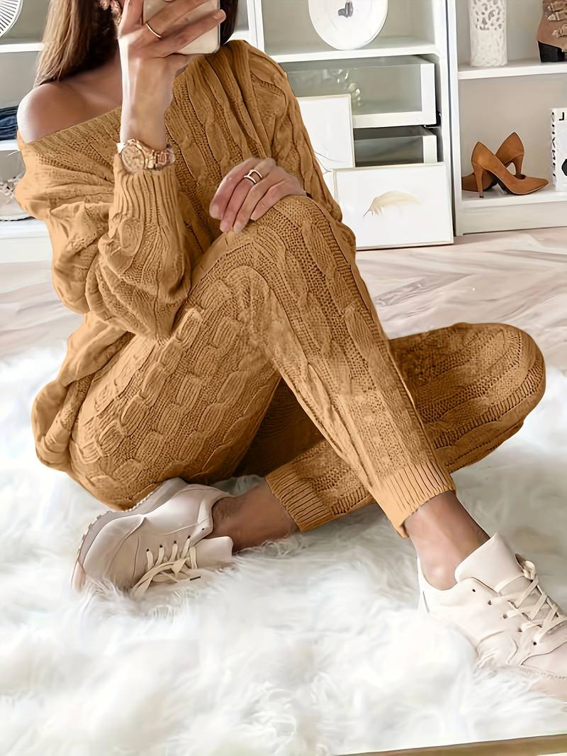 Women's Matching Lounge Set for Relaxing at Home | Casual Loungewear Suit for Everyday Comfort | Size S-3XL