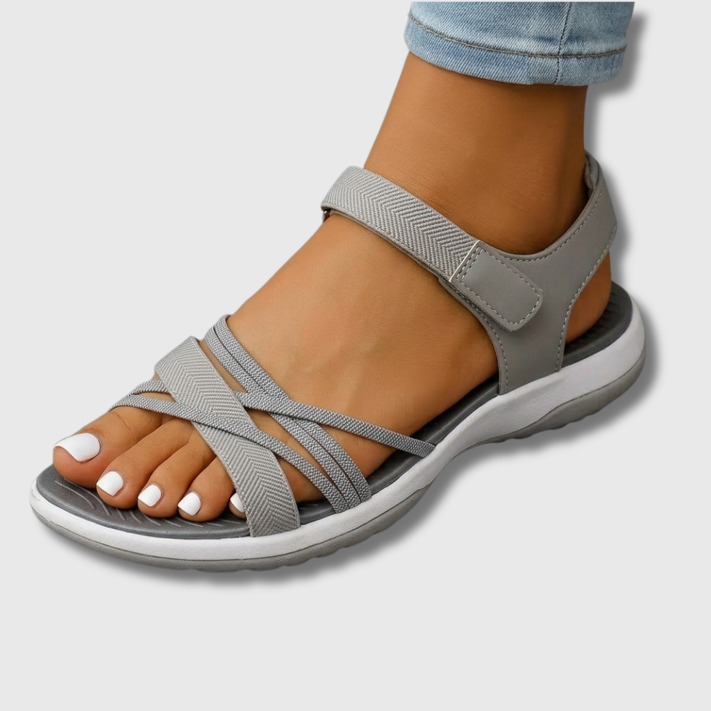 Women's Lightweight Orthopedic Sandals - Gray