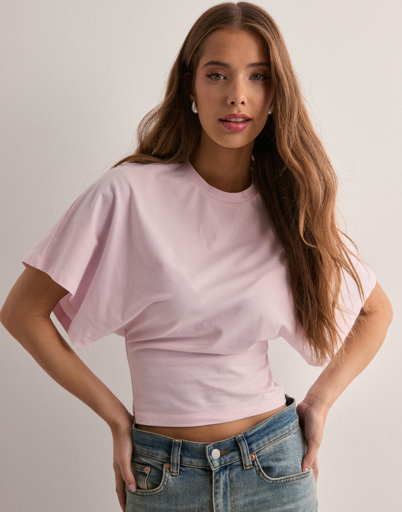 Women's Oversized Tops with Wide Sleeves | Round Neck and a Fitted Waistband for the Colder Months | Size XS-5XL, 4 Colors