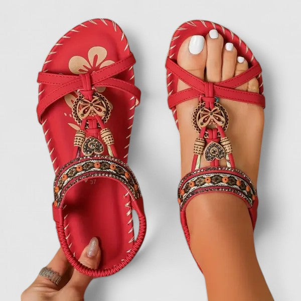 Women's Orthopedic Sandals - Toledo Red