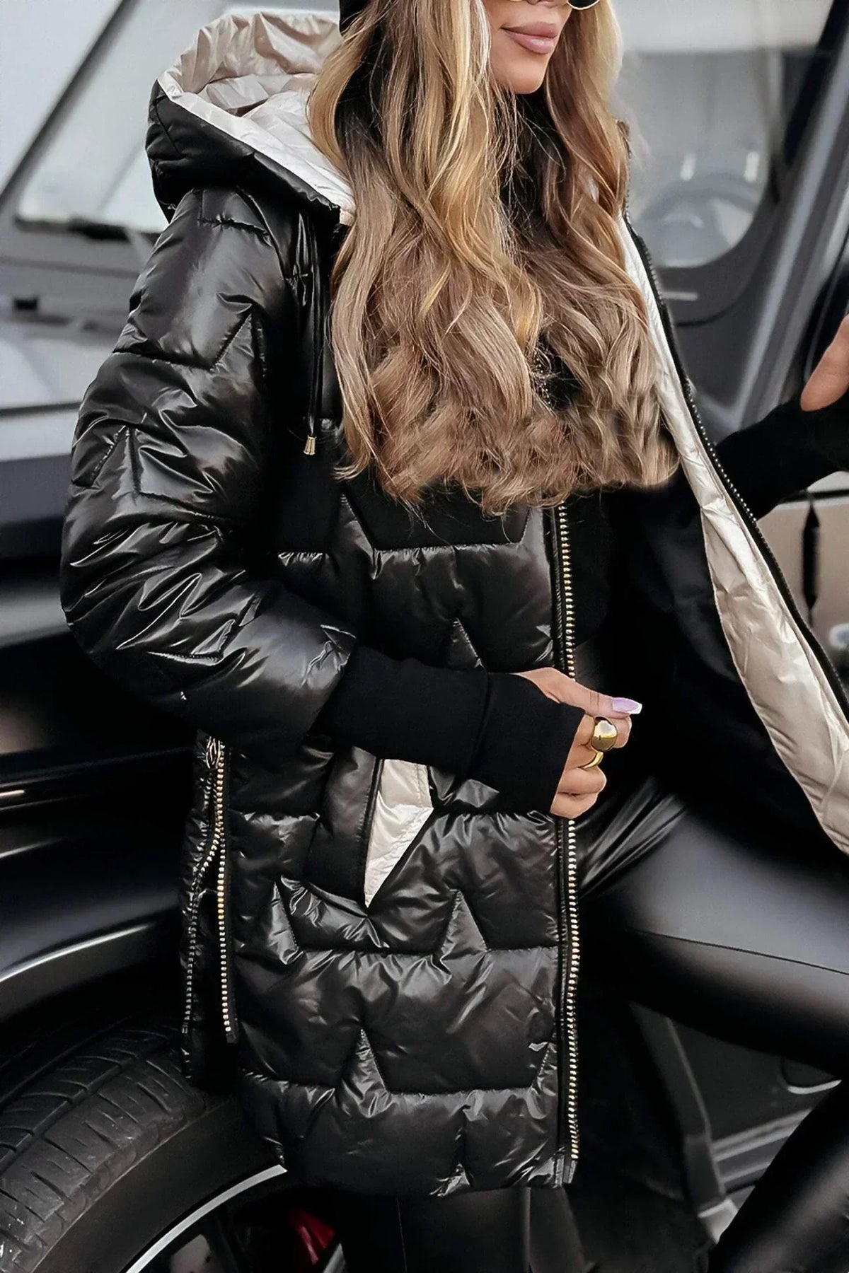 Women's Insulated Winter Coat | Tailored Silhouette, Warm Without Bulk, Long Sleeves | Sizes S-3XL | 4 Colors