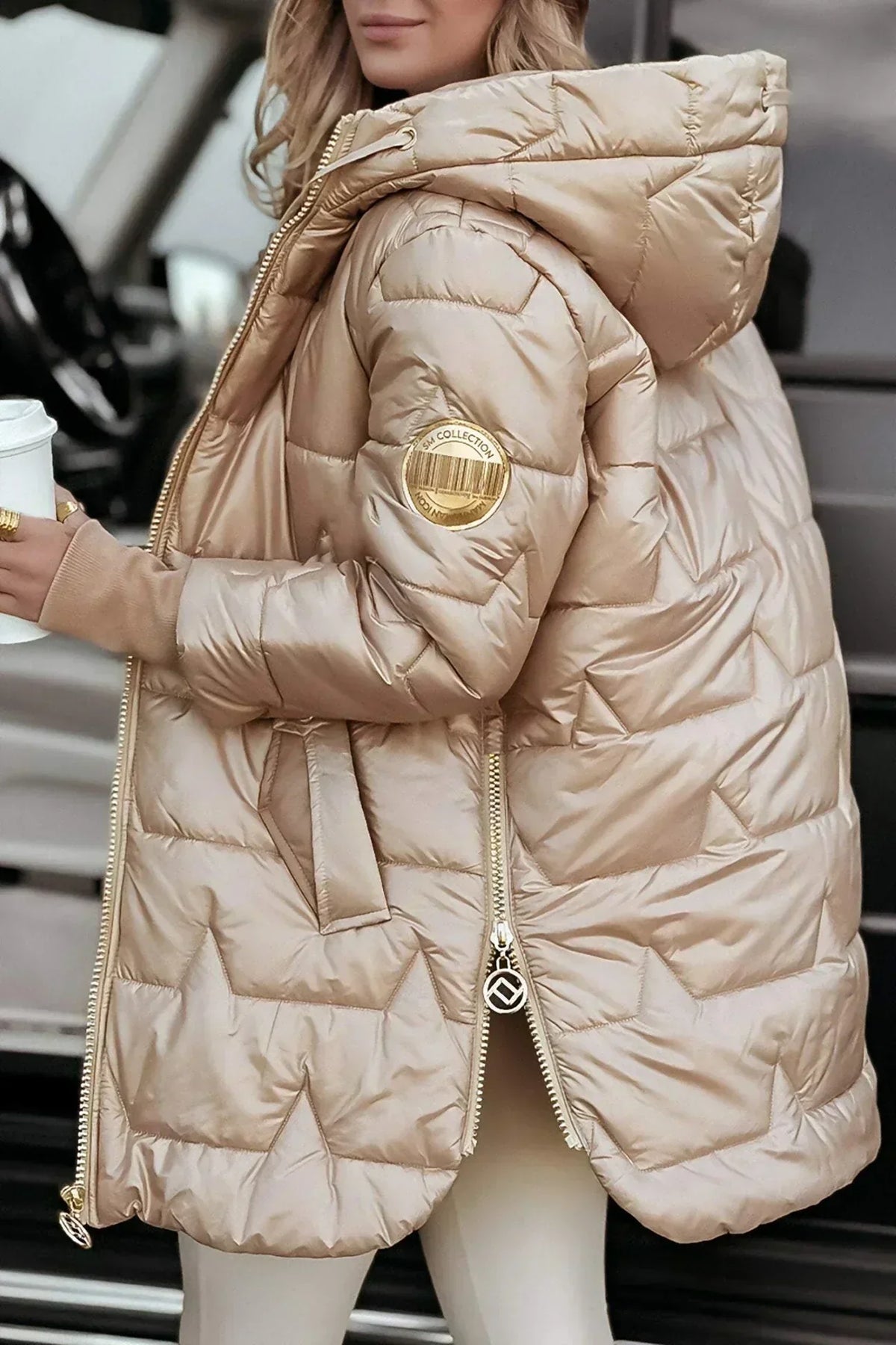 Women's Insulated Winter Coat | Tailored Silhouette, Warm Without Bulk, Long Sleeves | Sizes S-3XL | 4 Colors