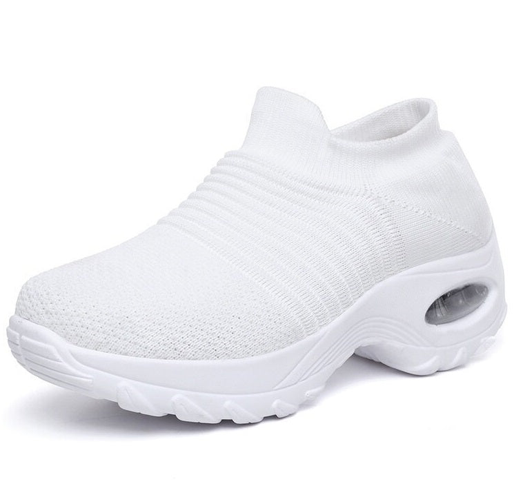 Women's Lightweight Sneakers with Padded Insole | Breathable Walking Shoes on a Cushioned Sole | Size 5.5-10, 8 Colors