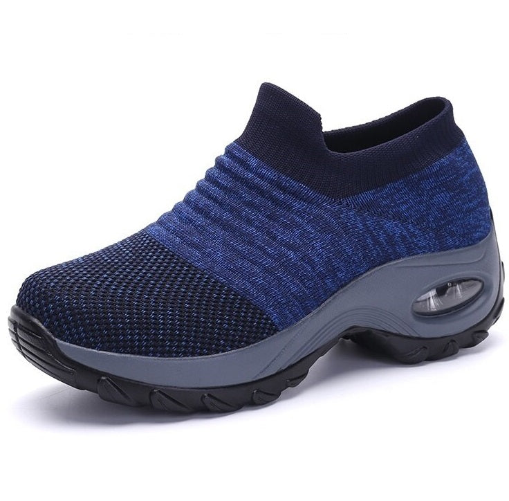 Women's Lightweight Sneakers with Padded Insole | Breathable Walking Shoes on a Cushioned Sole | Size 5.5-10, 8 Colors