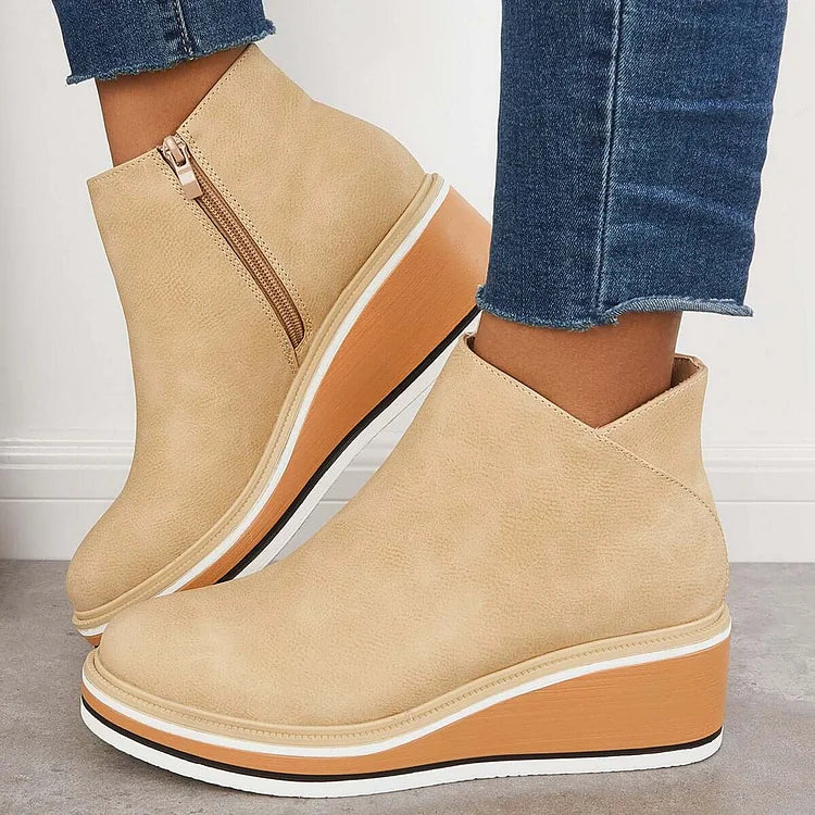Women's Winter Boots with Non-Slip Sole | Warm Lining and Cushioned Insole, Light Build | Size 5-10.5, 4 Colors