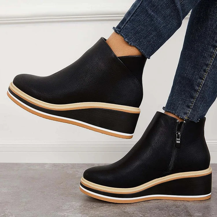 Women's Winter Boots with Non-Slip Sole | Warm Lining and Cushioned Insole, Light Build | Size 5-10.5, 4 Colors