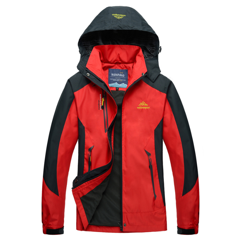 Women's Waterproof Rain Jacket | For Winter | Size M-3XL | Light Red, Green, Violet, Red