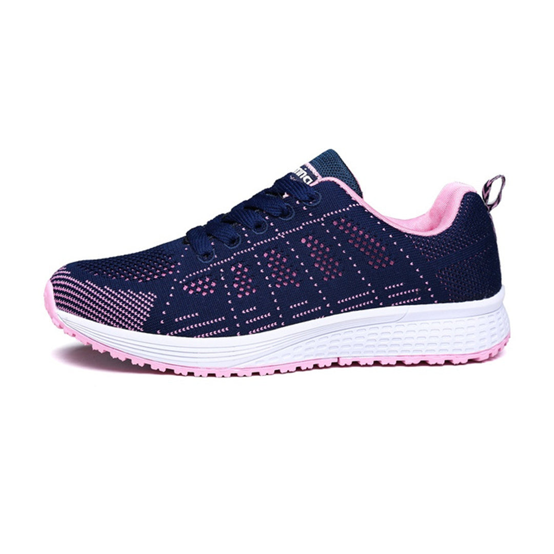 Women's Lightweight Sneakers with Padded Footbed | Airy Upper and Cushioned Sole, Slim Silhouette | Size 5-10.5, 4 Colors