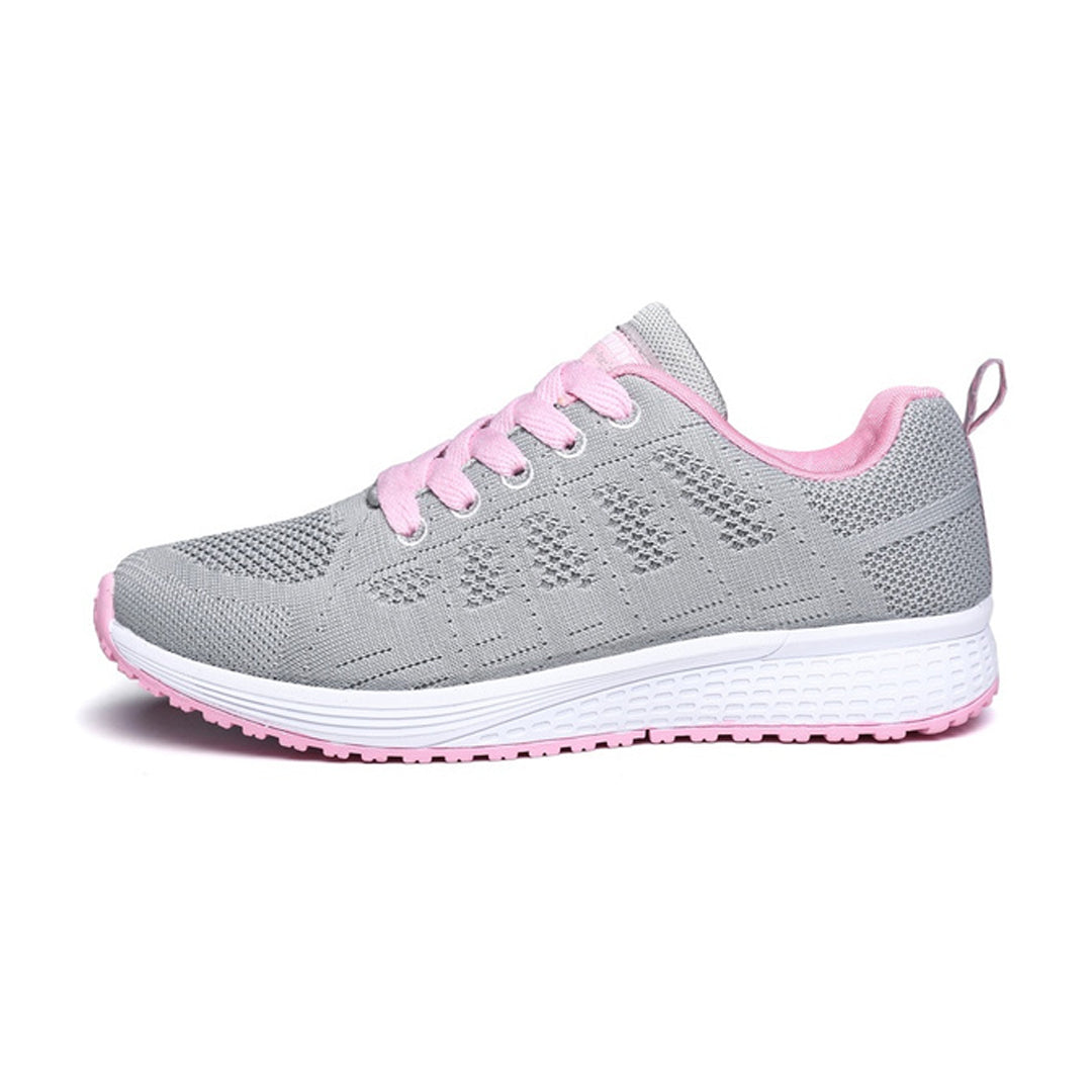 Women's Lightweight Sneakers with Padded Footbed | Airy Upper and Cushioned Sole, Slim Silhouette | Size 5-10.5, 4 Colors