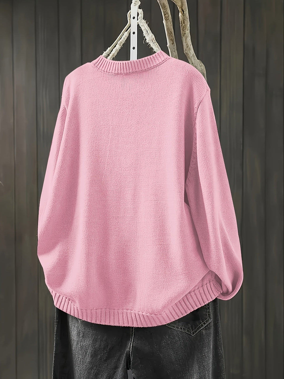 Women's Cardigan with Decorative Buttons | Relaxed Fit Layer to Wear Over Dresses and Tops | One Size, 9 Colors