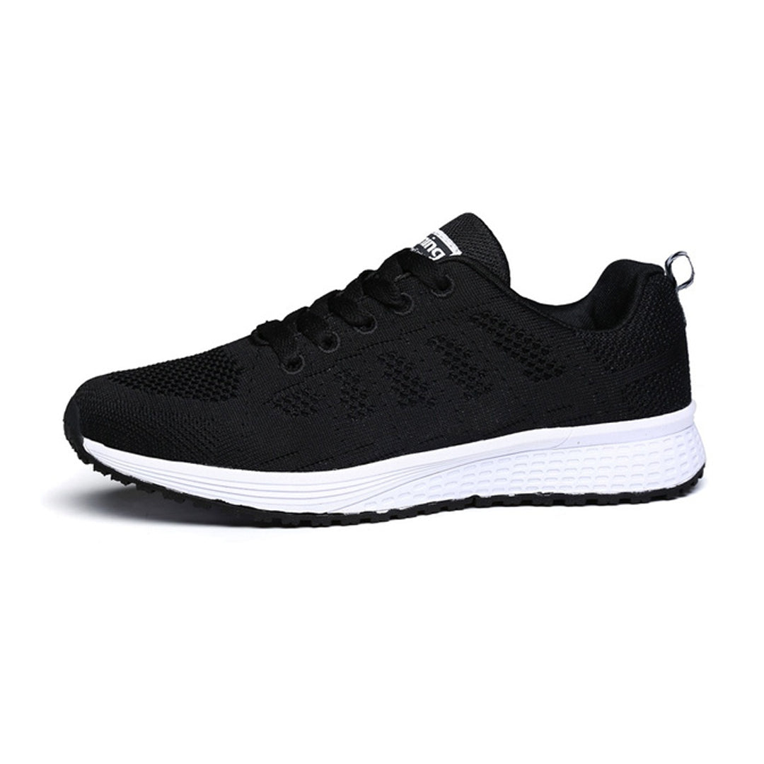 Women's Lightweight Sneakers with Padded Footbed | Airy Upper and Cushioned Sole, Slim Silhouette | Size 5-10.5, 4 Colors