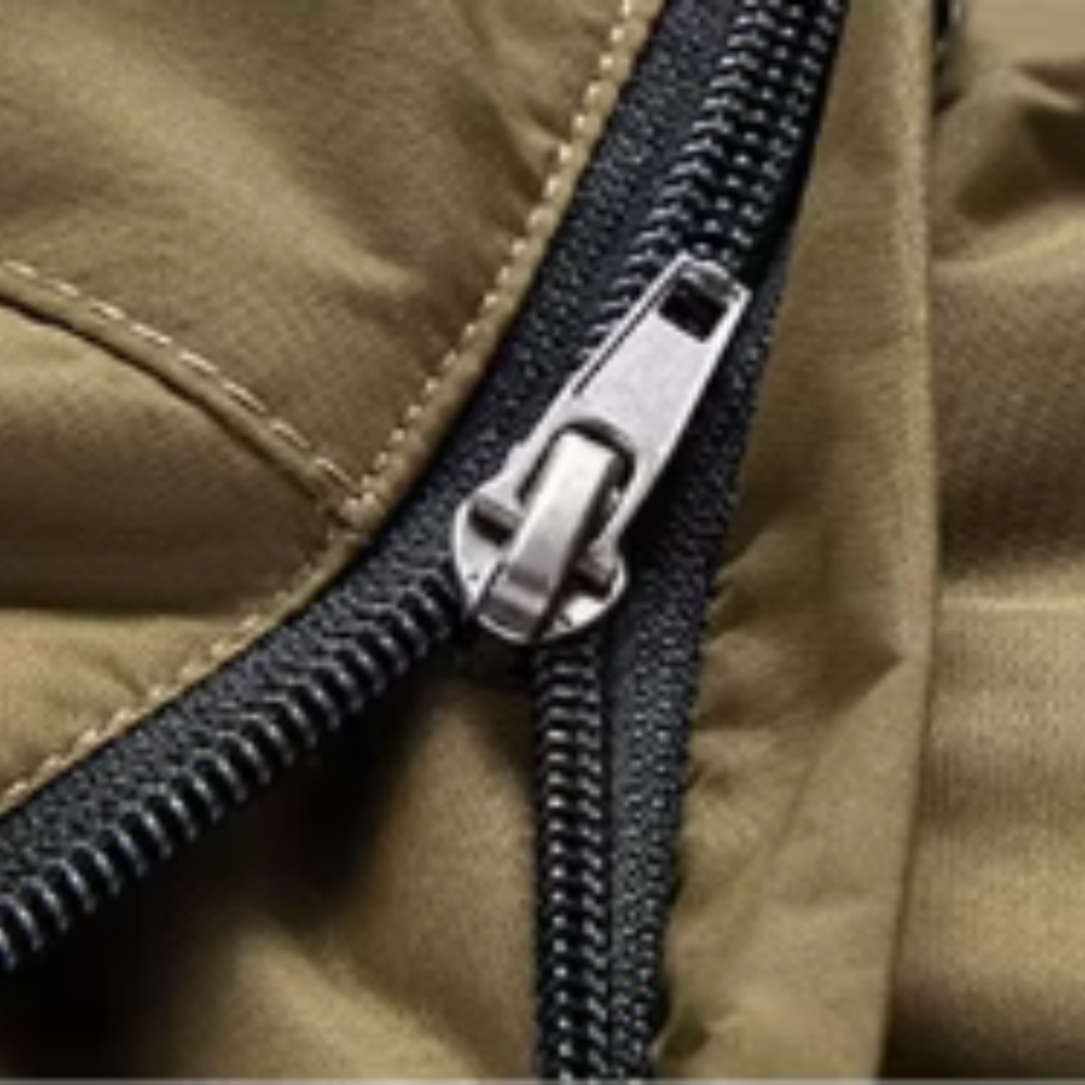 Men's Mens Parka with Breathable Fabric | For Winter | Size S-5XL | Black, Brown, Khaki
