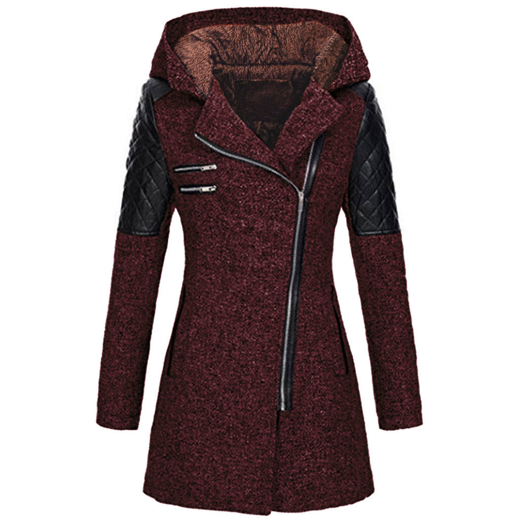 Women's Down Jacket | For Winter | Size S-5XL | Light Grey, Black, Dark Grey, Dark Blue, Deep Red