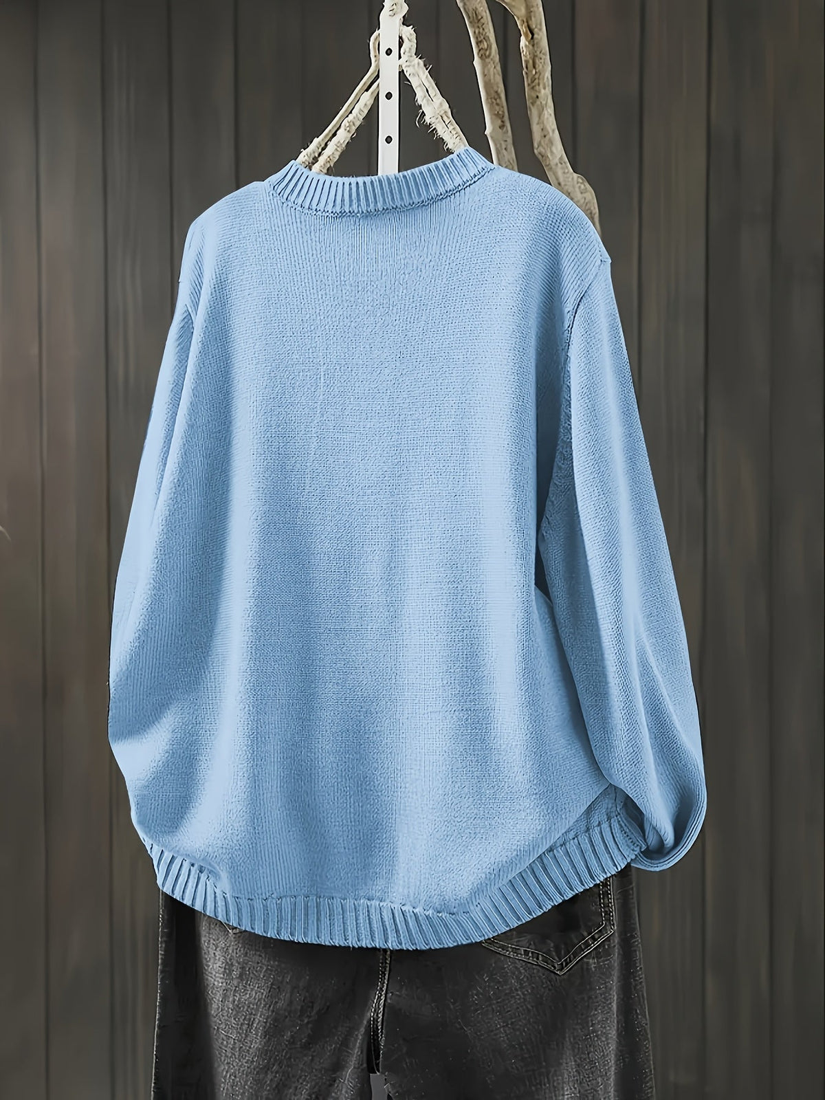 Women's Cardigan with Decorative Buttons | Relaxed Fit Layer to Wear Over Dresses and Tops | One Size, 9 Colors