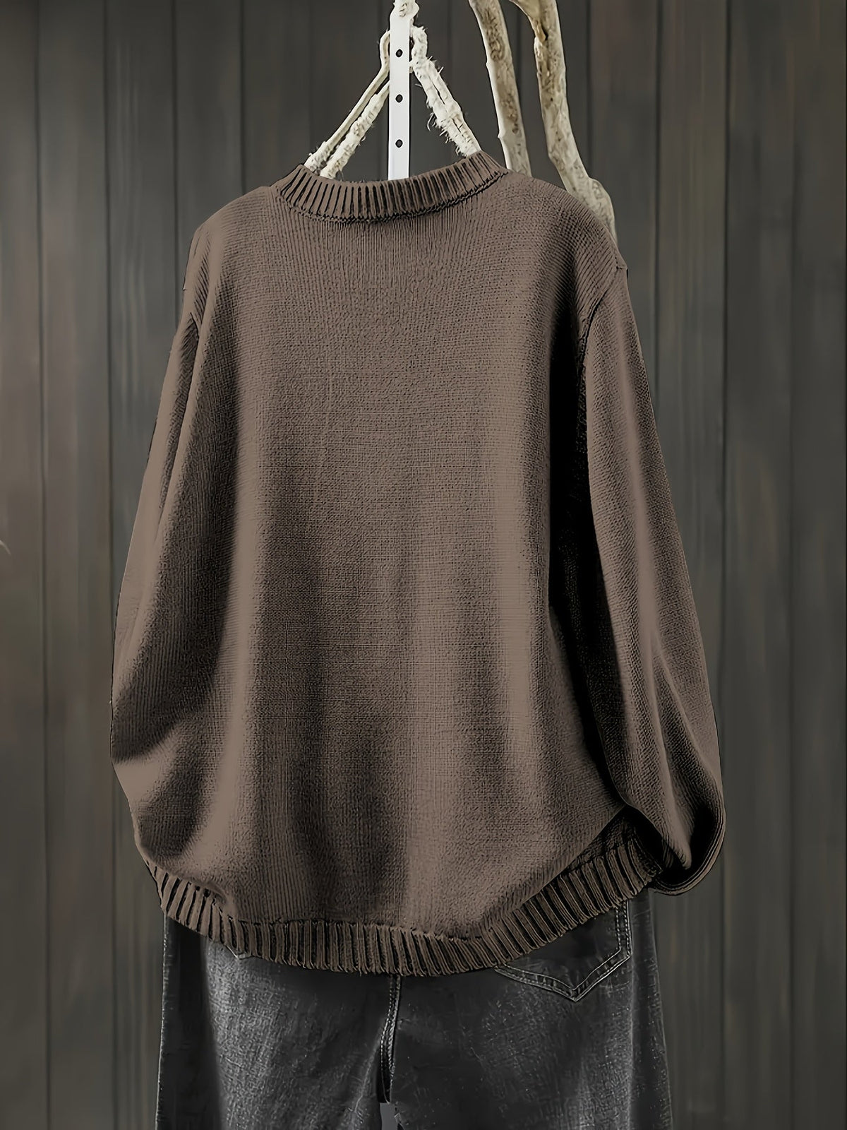Women's Cardigan with Decorative Buttons | Relaxed Fit Layer to Wear Over Dresses and Tops | One Size, 9 Colors