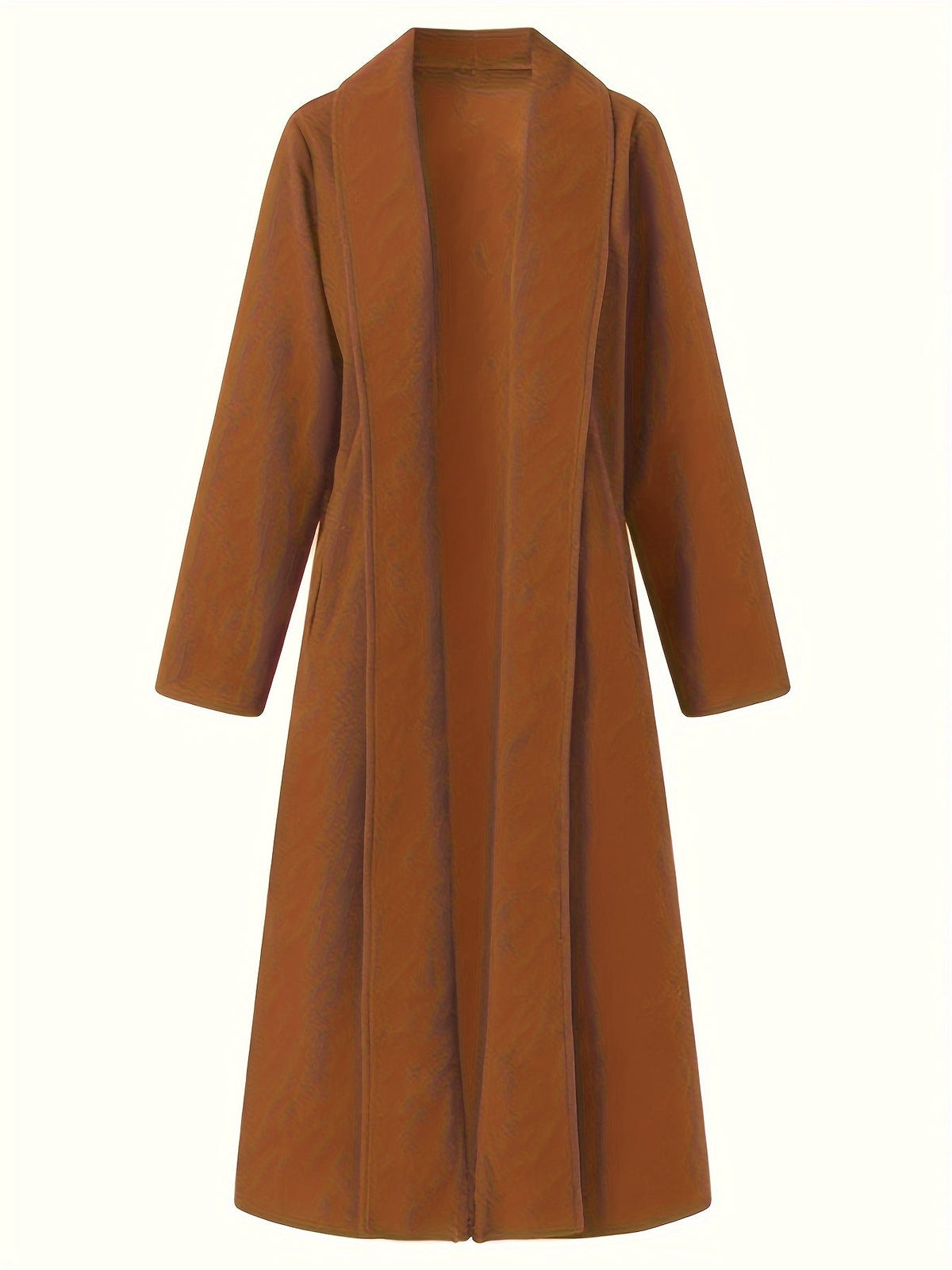 Long Womens Coat with Knit and Longline Cut | For Winter | Size 2XL-XL
