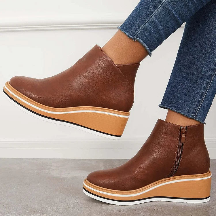 Women's Winter Boots with Non-Slip Sole | Warm Lining and Cushioned Insole, Light Build | Size 5-10.5, 4 Colors