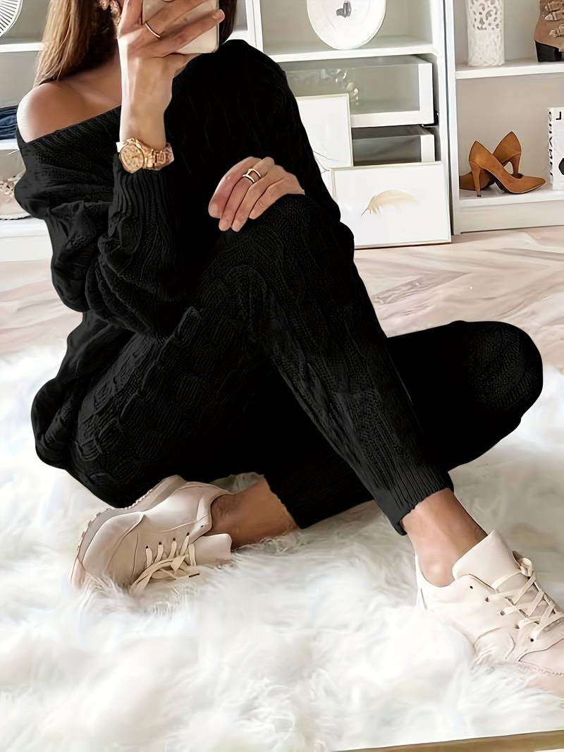Women's Matching Lounge Set for Relaxing at Home | Casual Loungewear Suit for Everyday Comfort | Size S-3XL