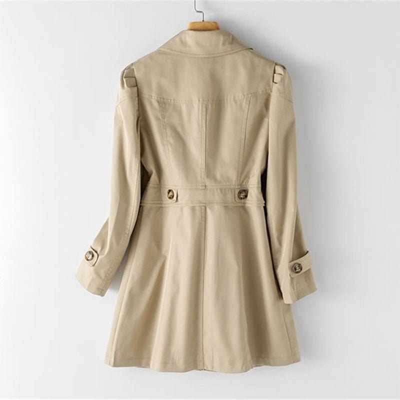 Women's Lightweight Trench Jacket Made of Polyester | Easy Care Layer for Work, Brunch and Evenings Out | Size XS-3XL