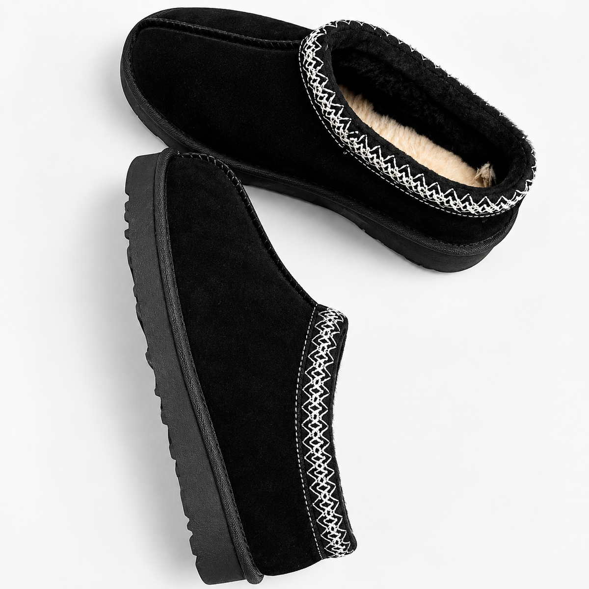 Women's Clog Slippers with a Soft Lined Interior | Closed Toe Slip On House Shoes | Platform Sole, Sizes 3-13, 4 Colors