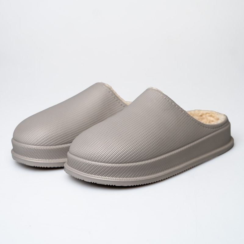 Women's Platform Slippers on a Thick EVA Sole | Closed Toe Mules with a Plush Lining | Sizes 5.5 to 7, 3 Colors