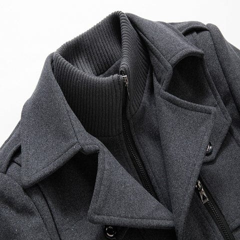 Men's Men's Sweater with Lining and Water Repellent | For Winter | Size M-6XL | Black, Grey, Brown, Coffee, Blue